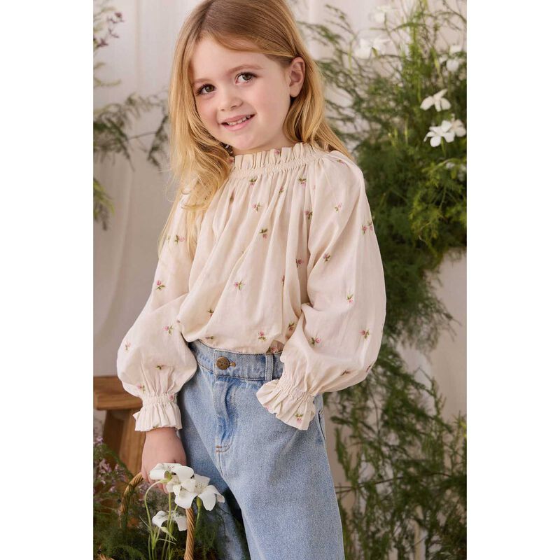 Jamie Kay Organic Cotton Acacia Blouse 3-6Y image number 1
